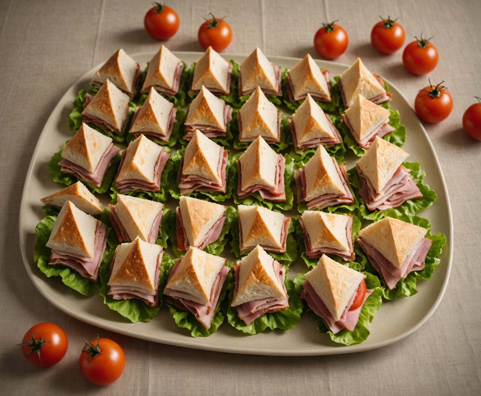 Economy sandwich tray
