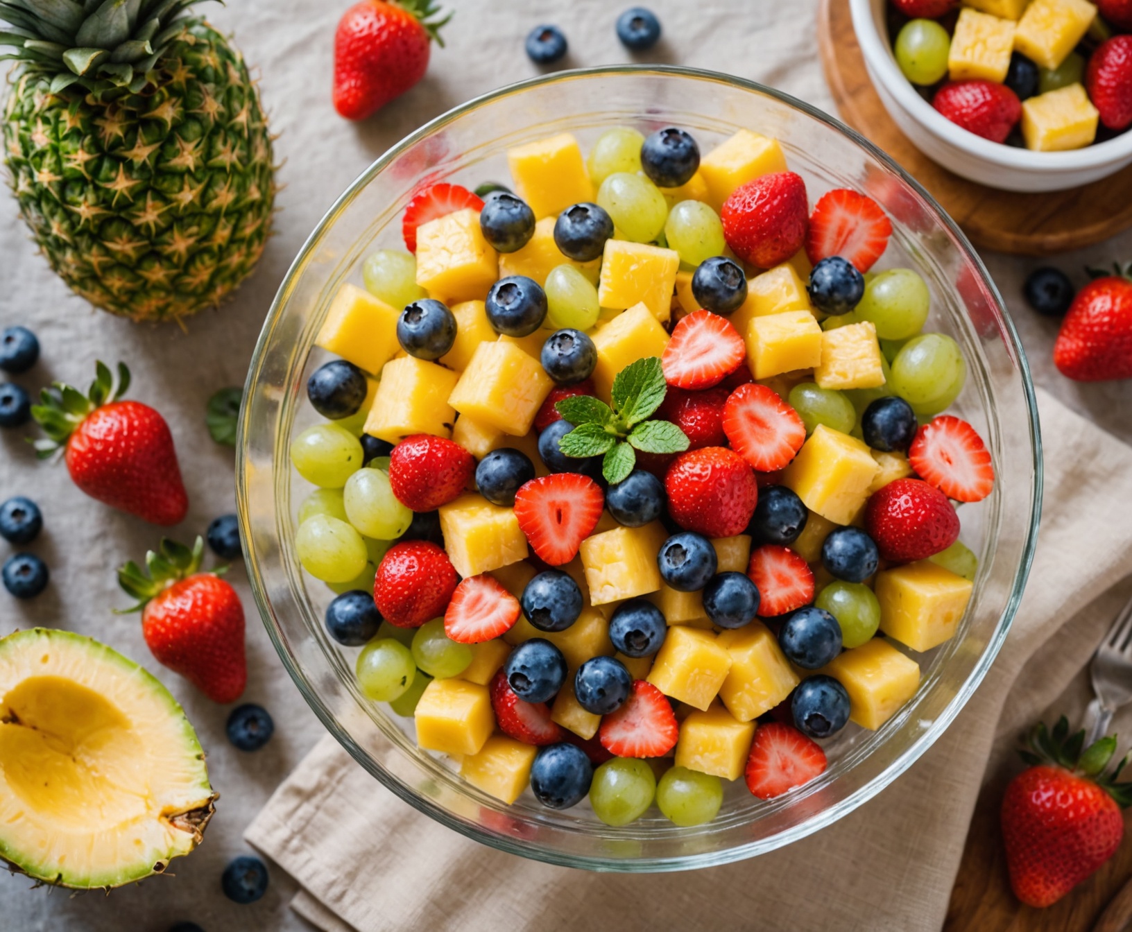 Fresh fruit salad